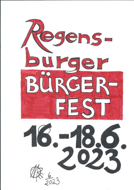 Regensburg Bürgerfest. 2023. Juni.